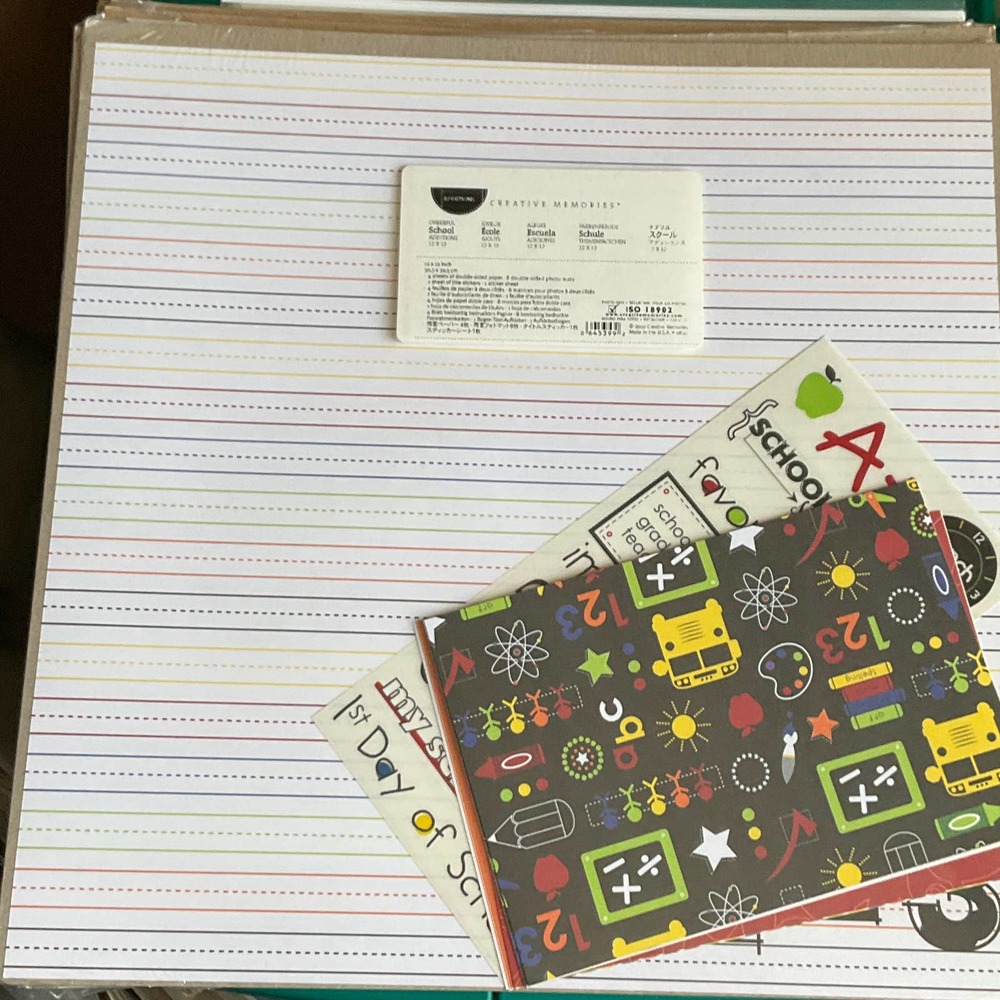 Creative Memories - School Additions 12x12